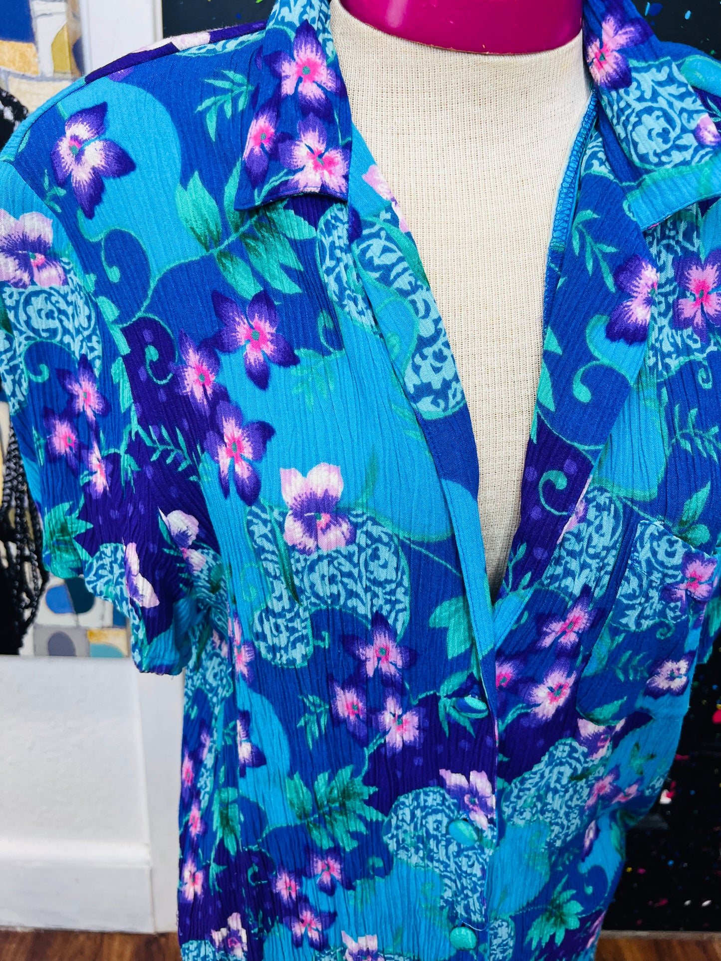 Floral Vintage Blouse