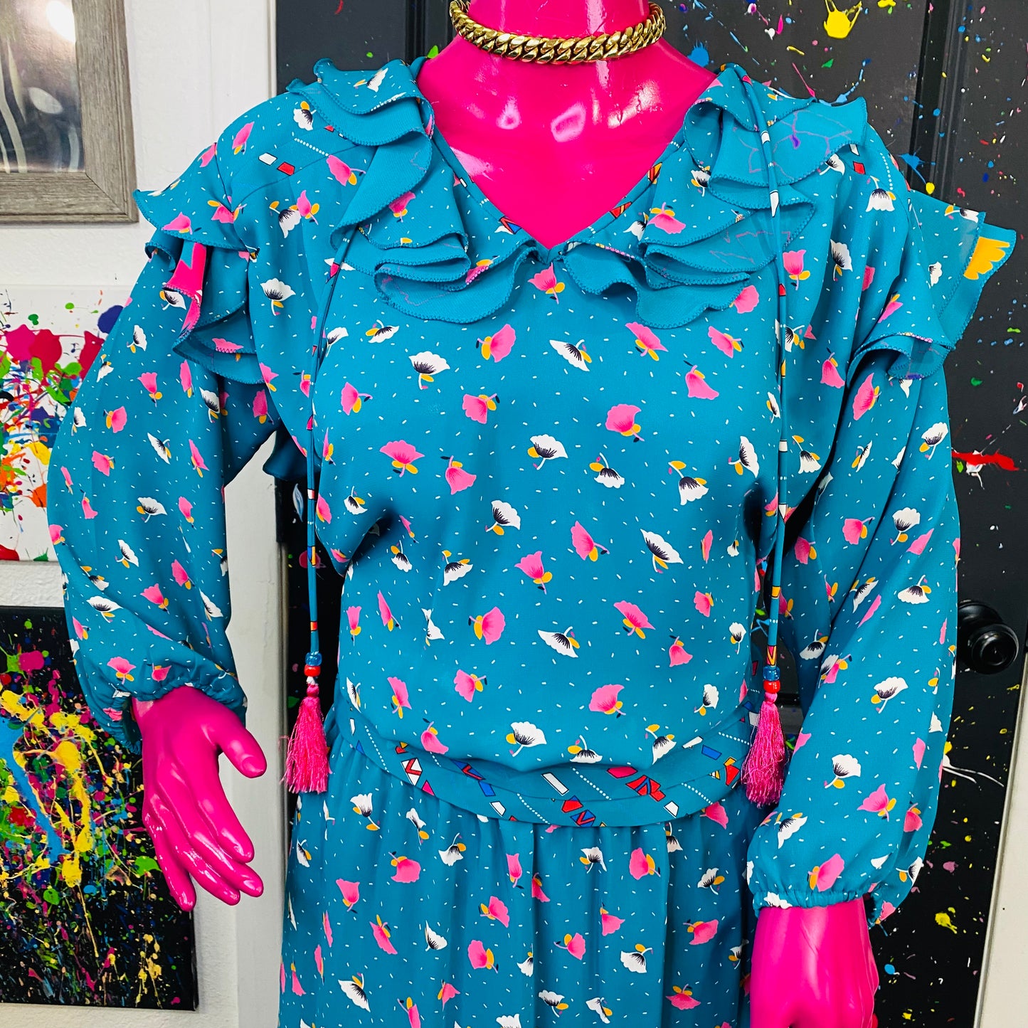 Vintage Lachine Women 2 Piece Set