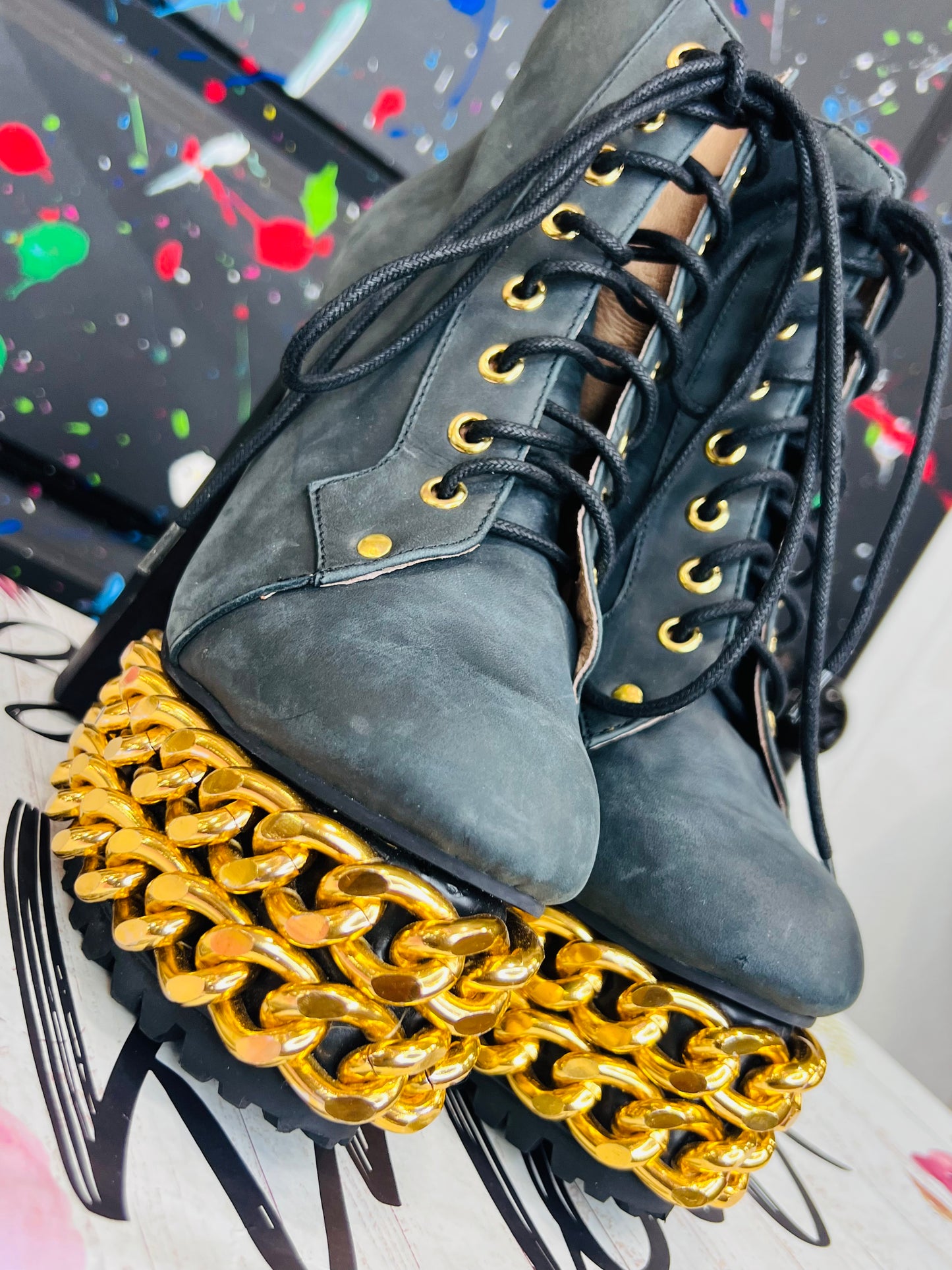 Vintage Jeffrey Campbell Booties