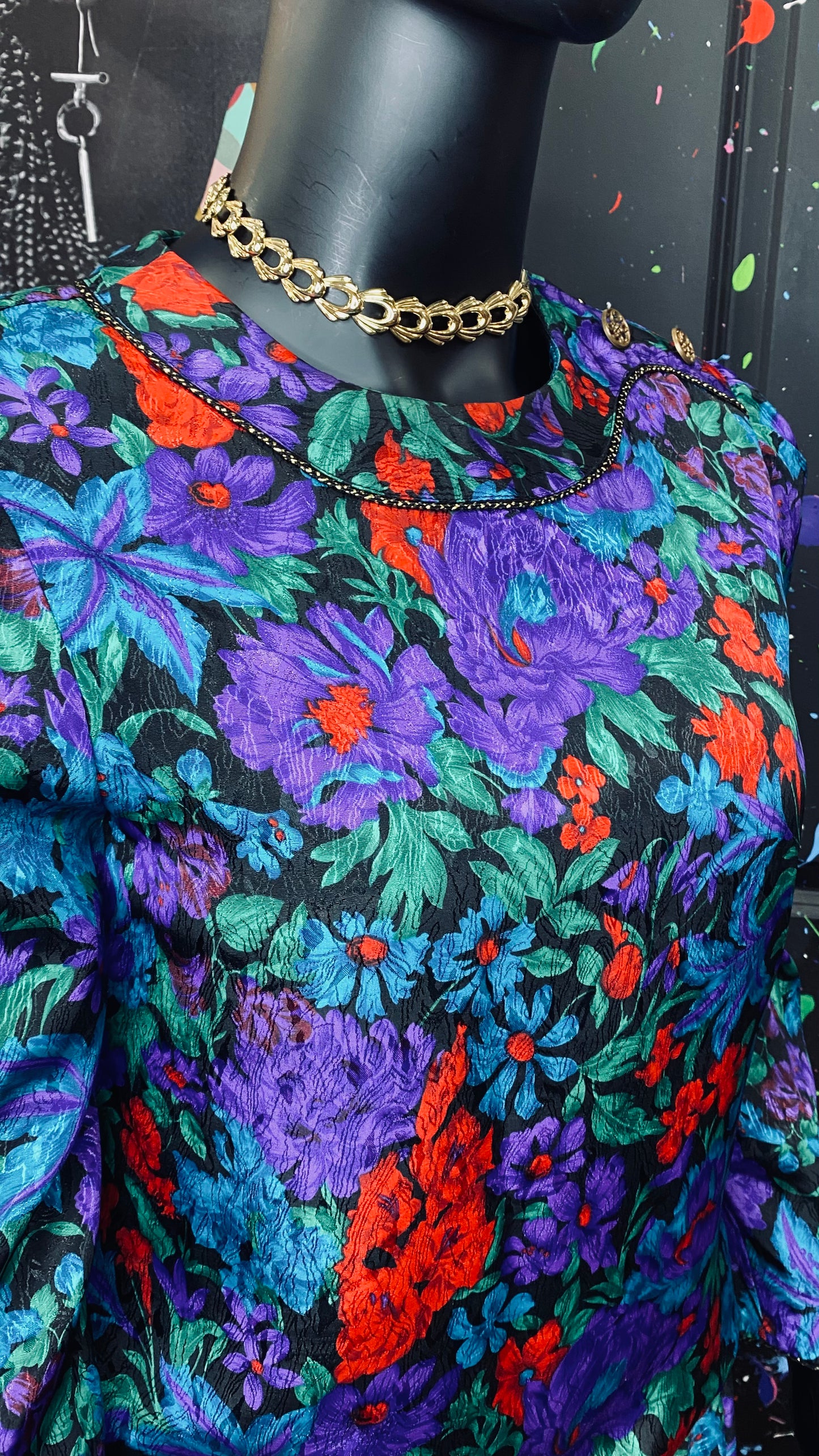 Vintage Floral Skirt Set (16)