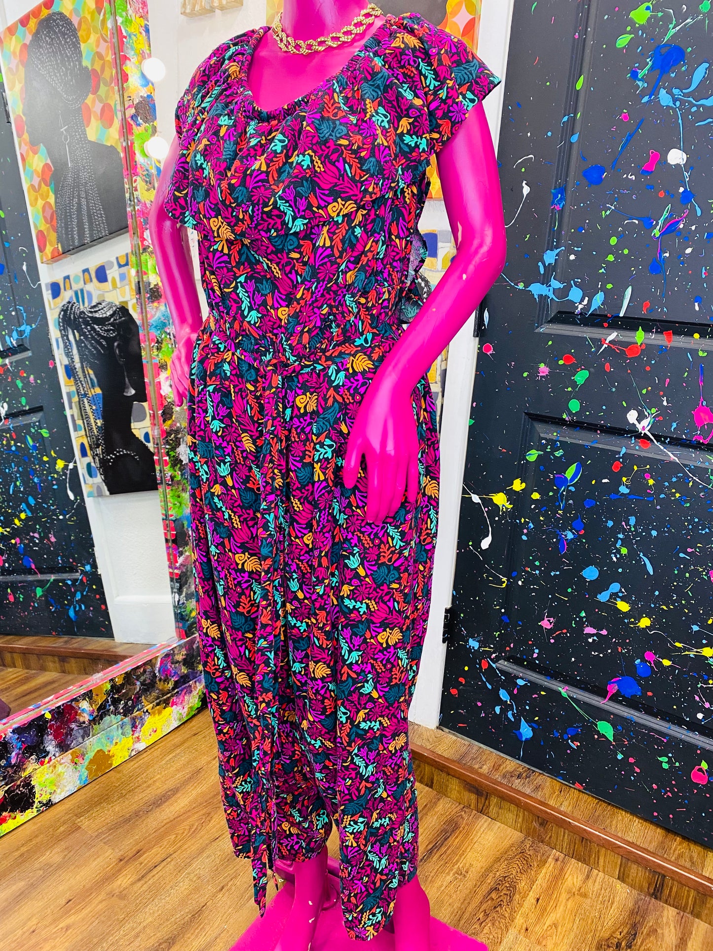 Floral Jumpsuit
