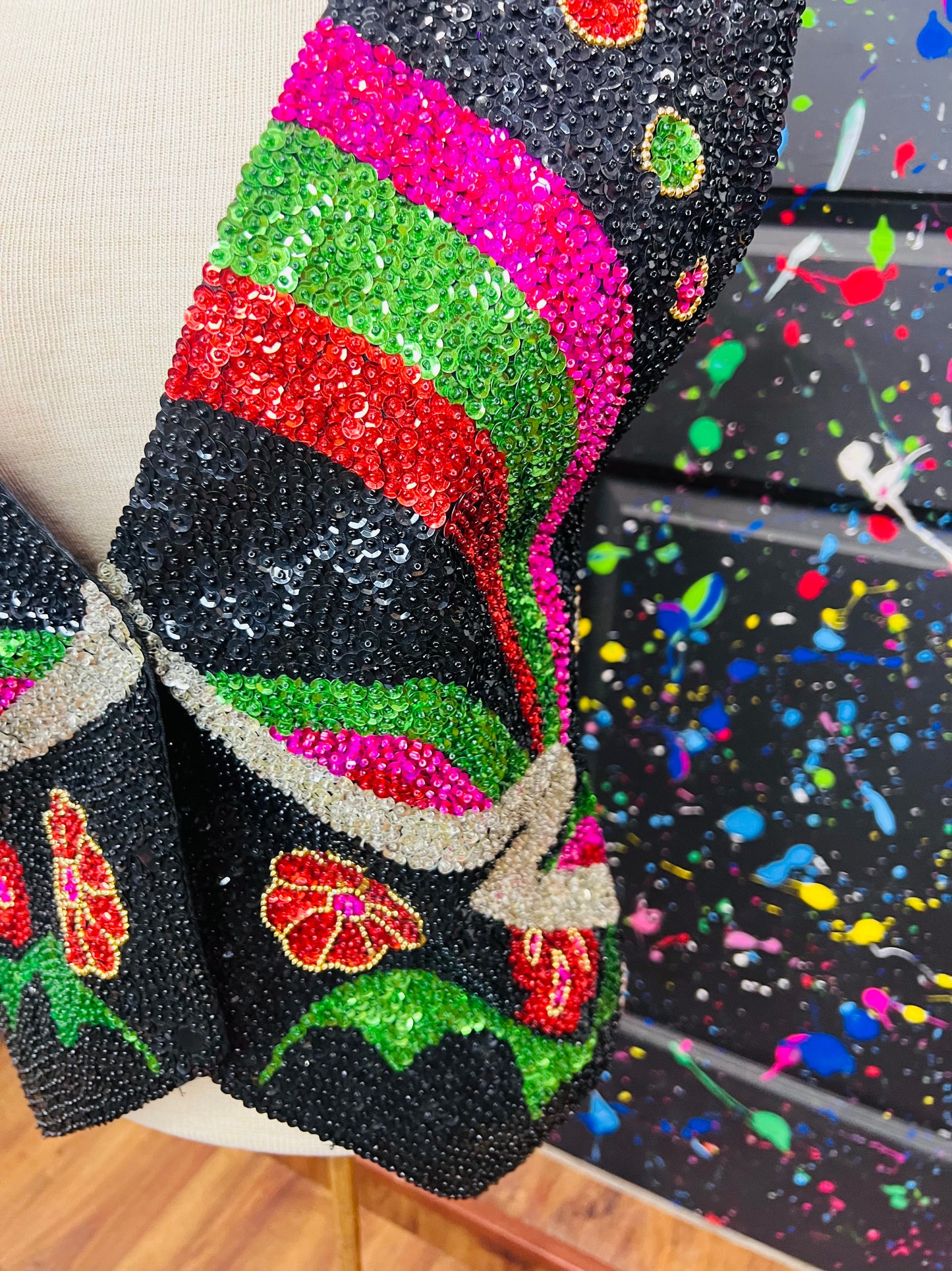 Sequin Vest