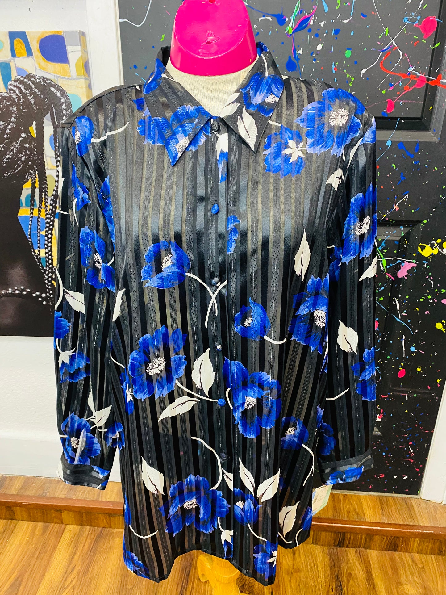 Vintage Floral Long Sleeve