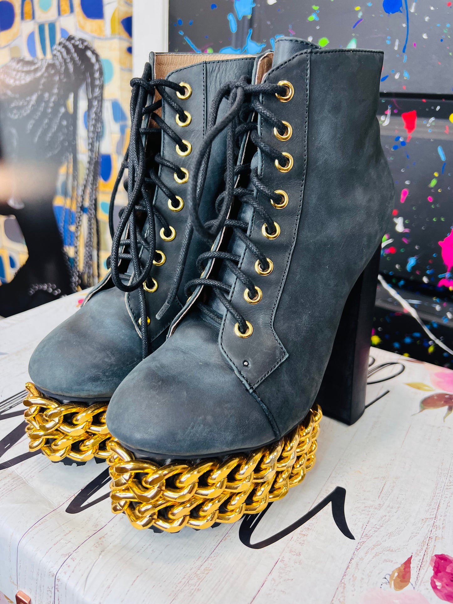 Vintage Jeffrey Campbell Booties