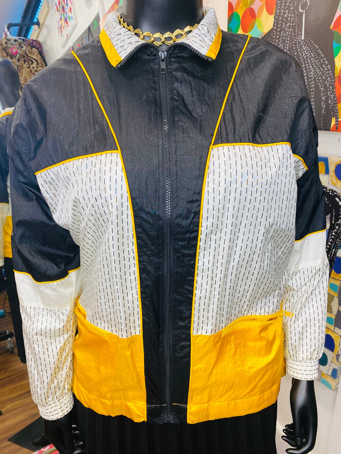 Black and Yellow Jacket