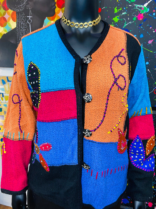 Vintage Indigo Moon Blazer- New w/ Tags Deadstock (20)