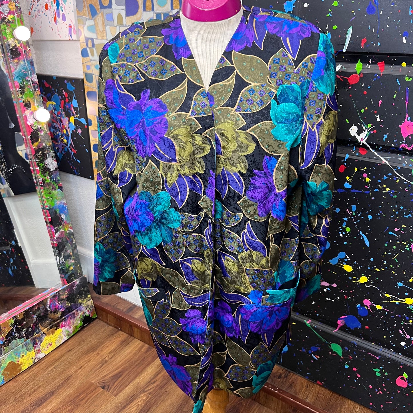 100% Silk Blazer