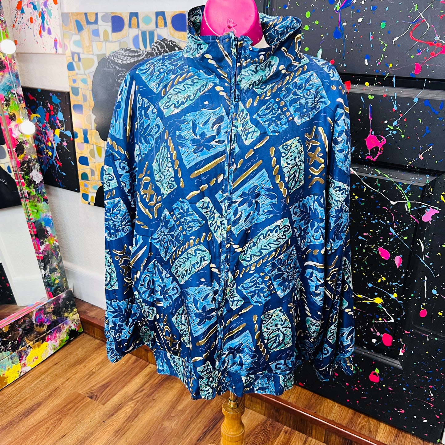 100% Silk Vintage Jacket