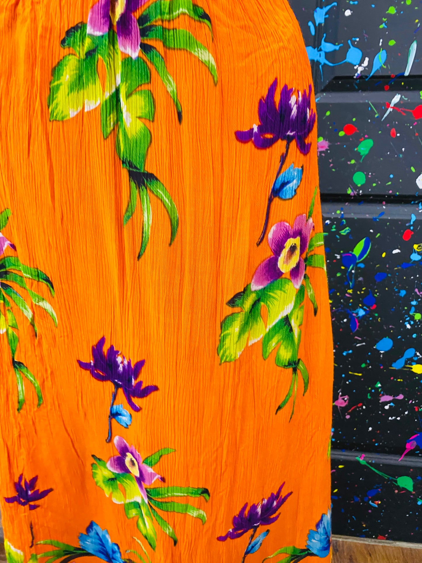 Vintage Floral Skirt