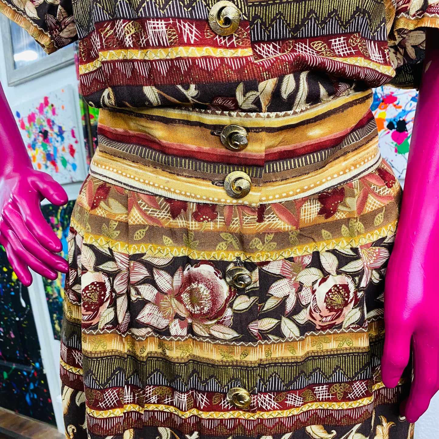 Vintage Positive Attitude Dress
