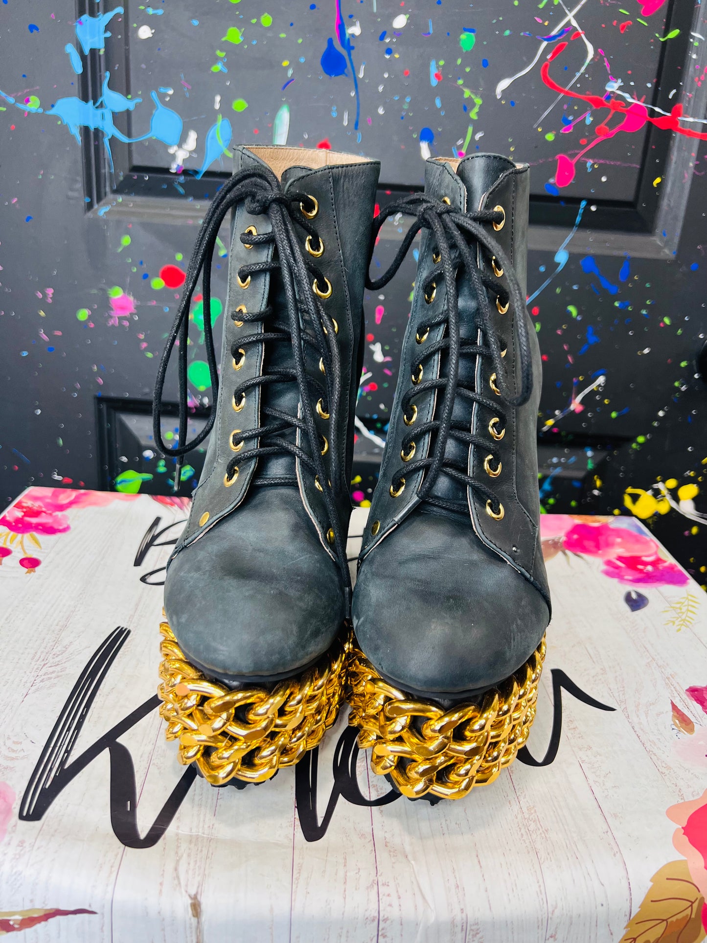 Vintage Jeffrey Campbell Booties