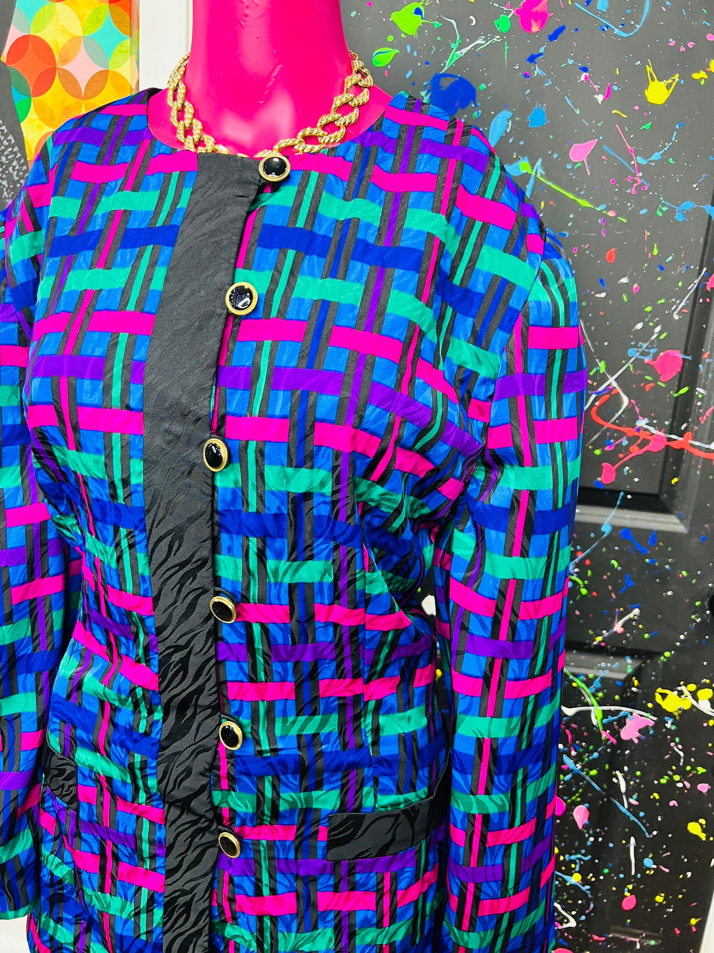 Vintage Blazer Blouse