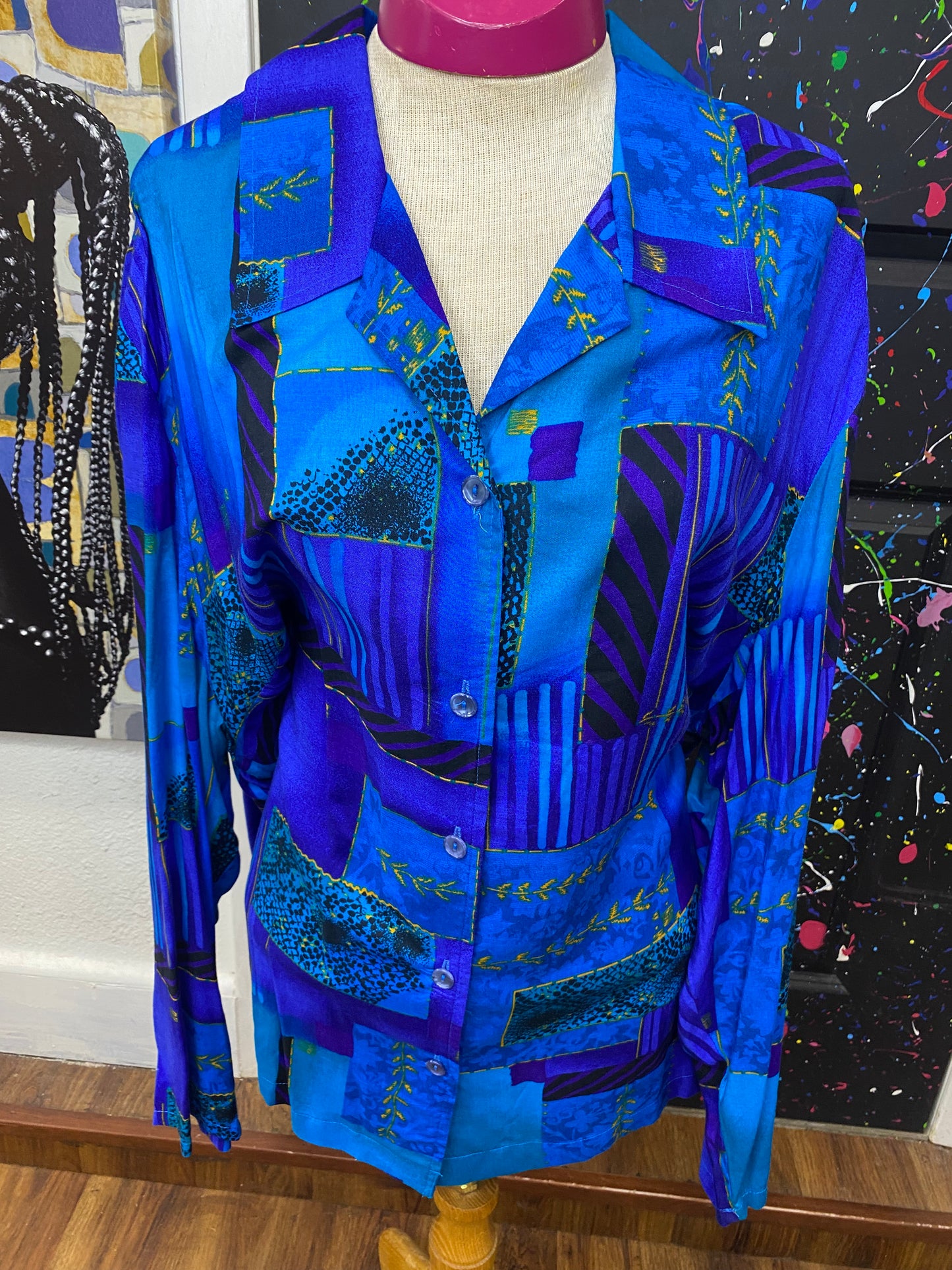 Vintage Long Sleeve Blouse