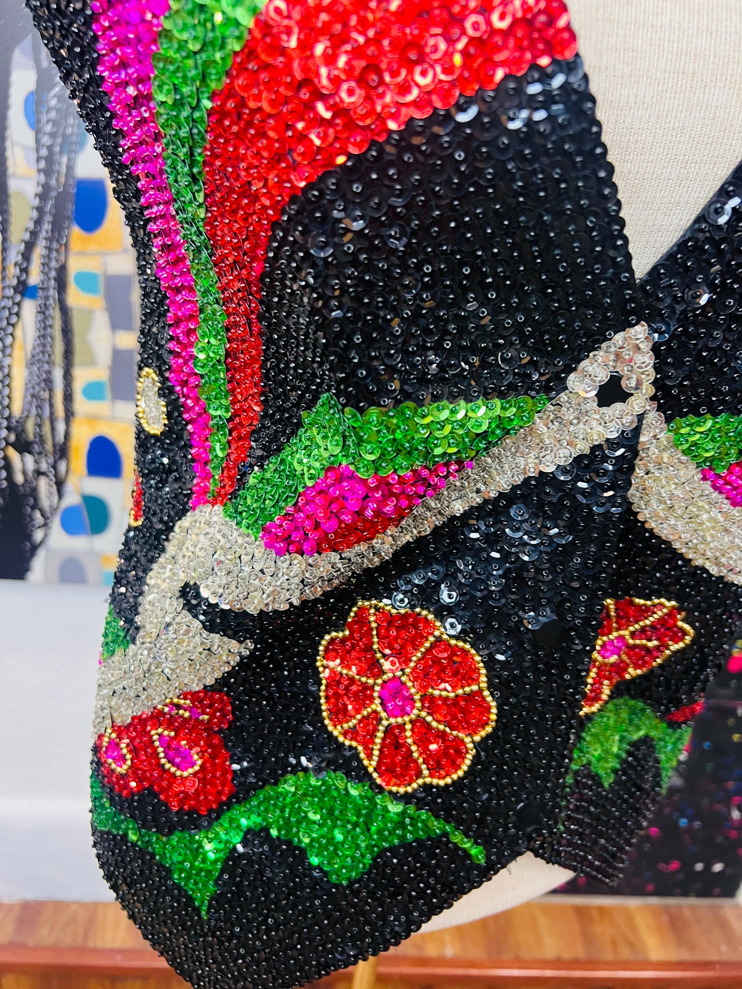 Sequin Vest