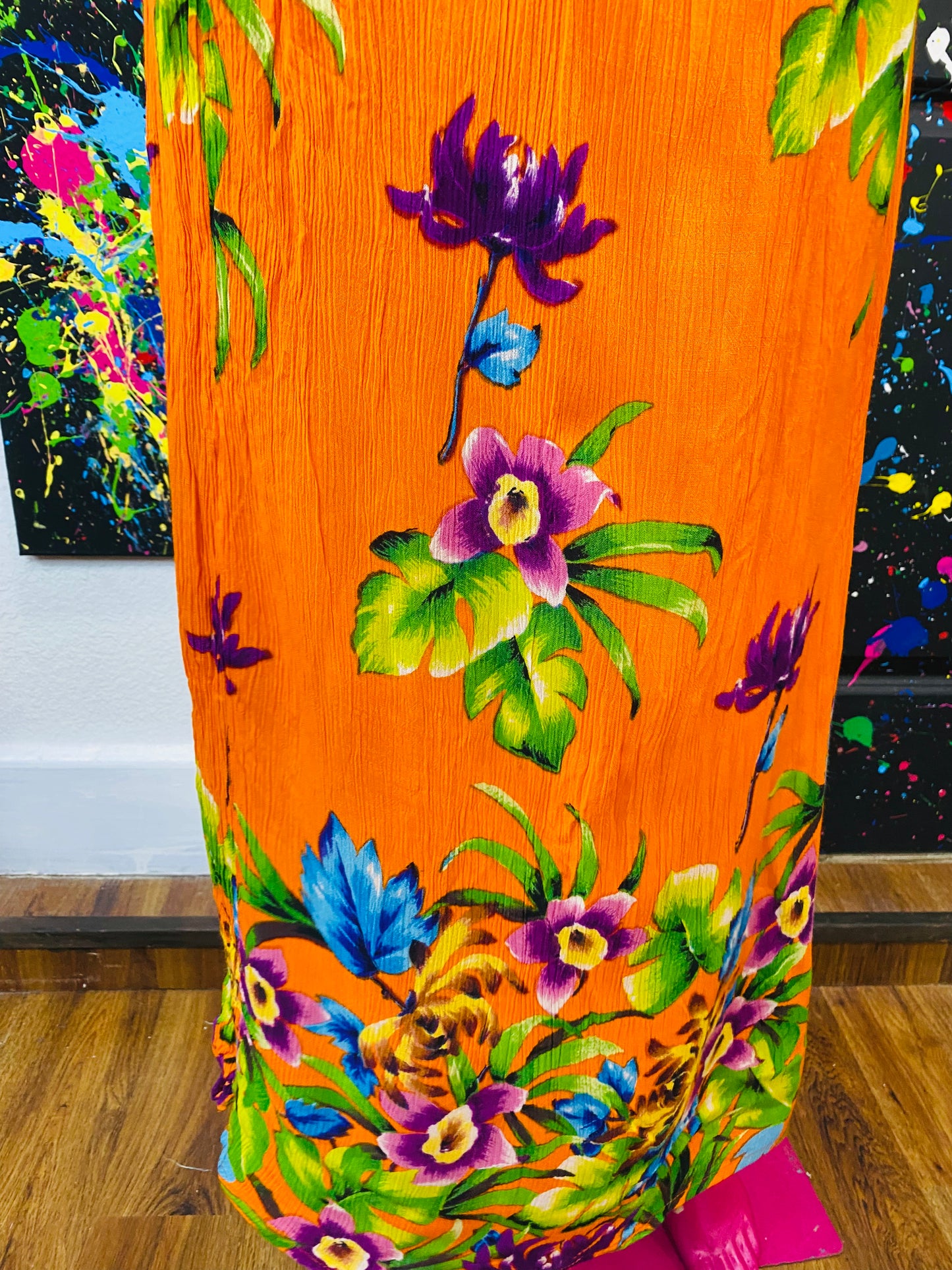 Vintage Floral Skirt