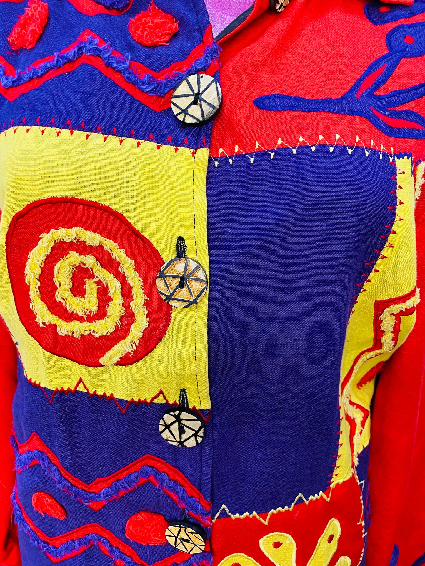 Vintage Embroidered Blazer