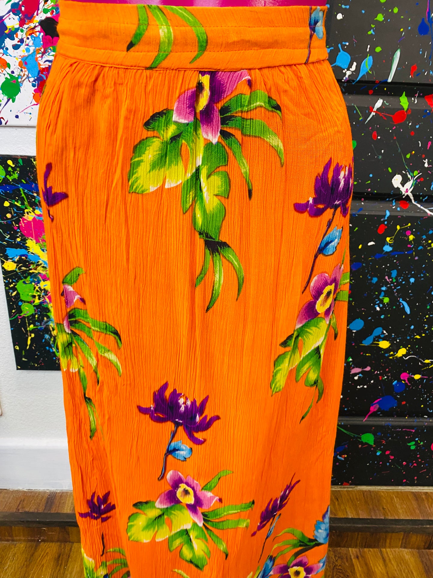 Vintage Floral Skirt