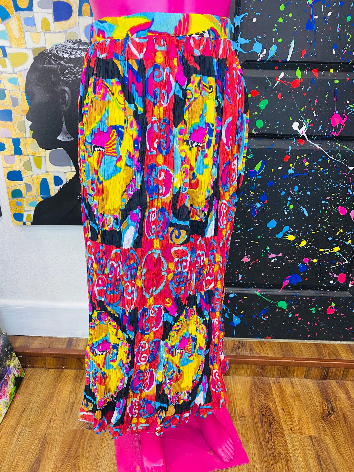 Vintage Colorful Skirt