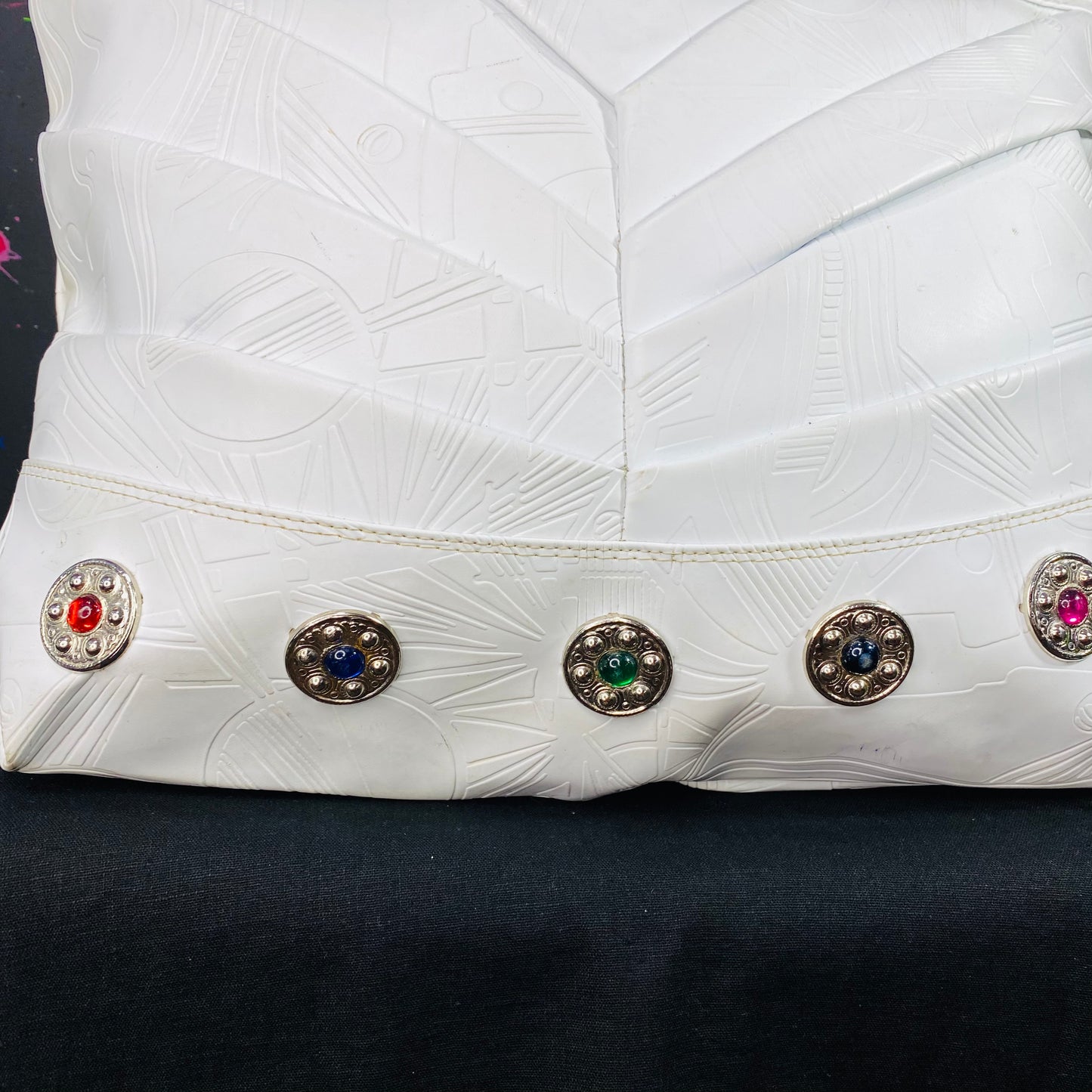 Vintage Gemstone Tote
