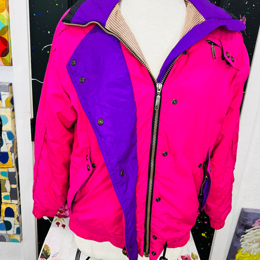 Vintage Colorblock Coat