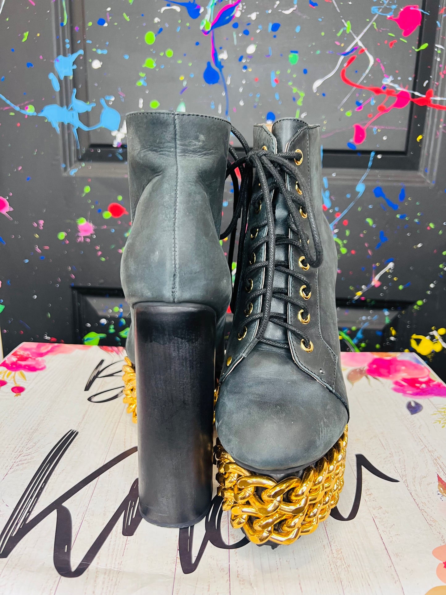 Vintage Jeffrey Campbell Booties