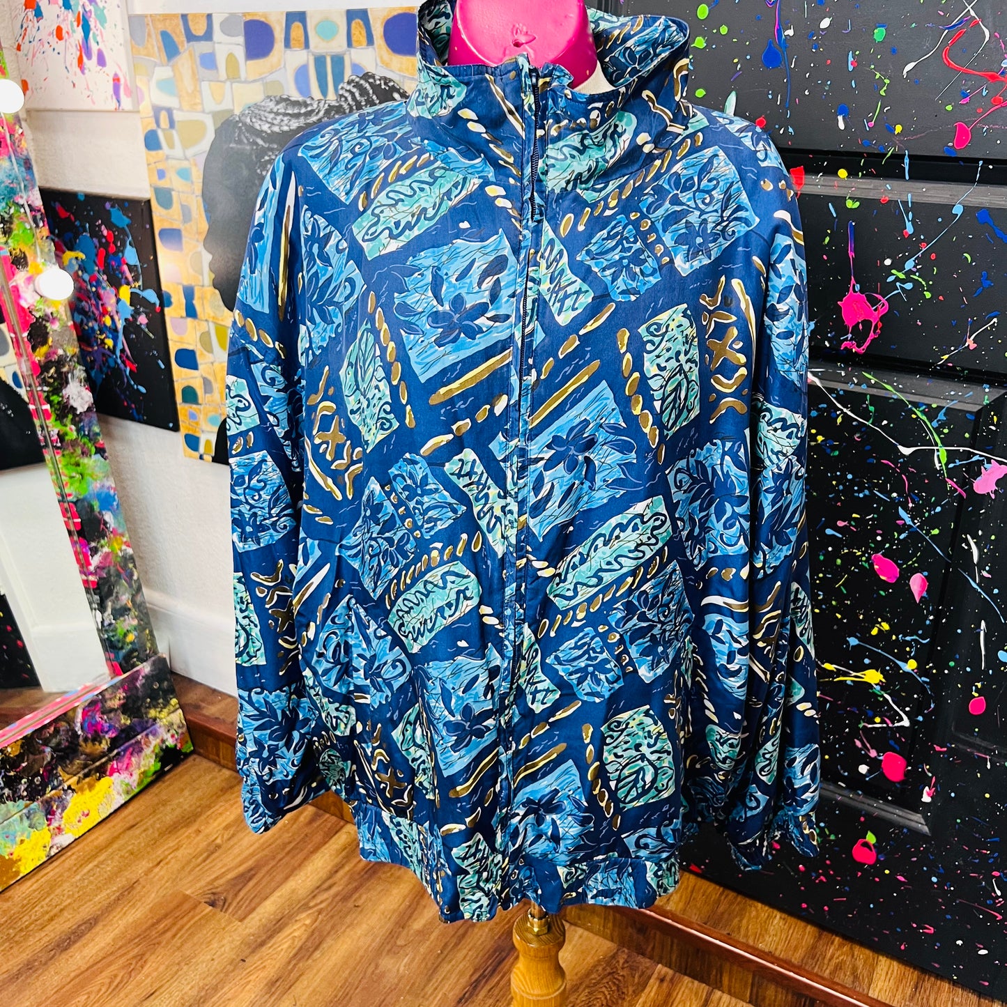100% Silk Vintage Jacket