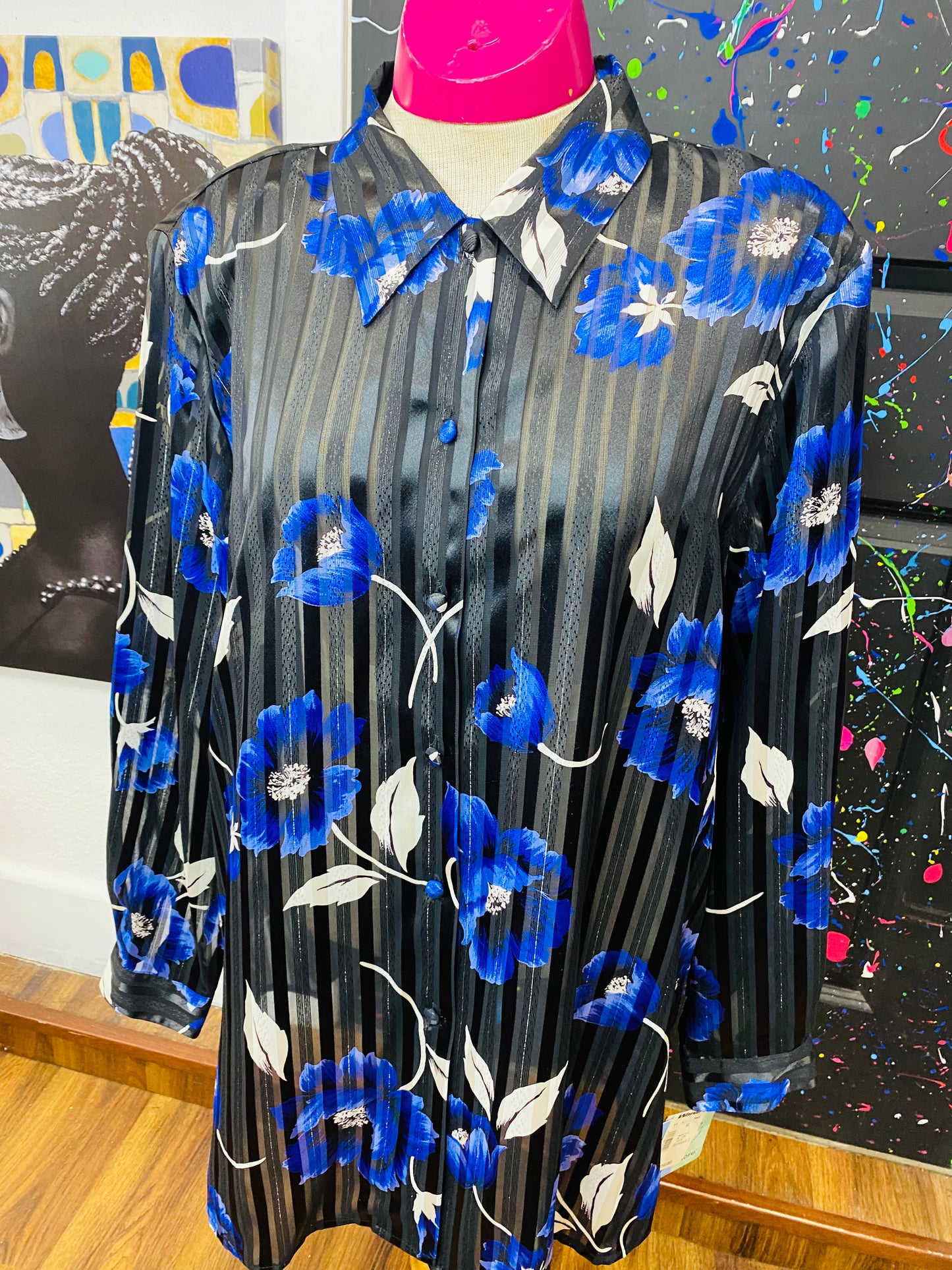 Vintage Floral Long Sleeve