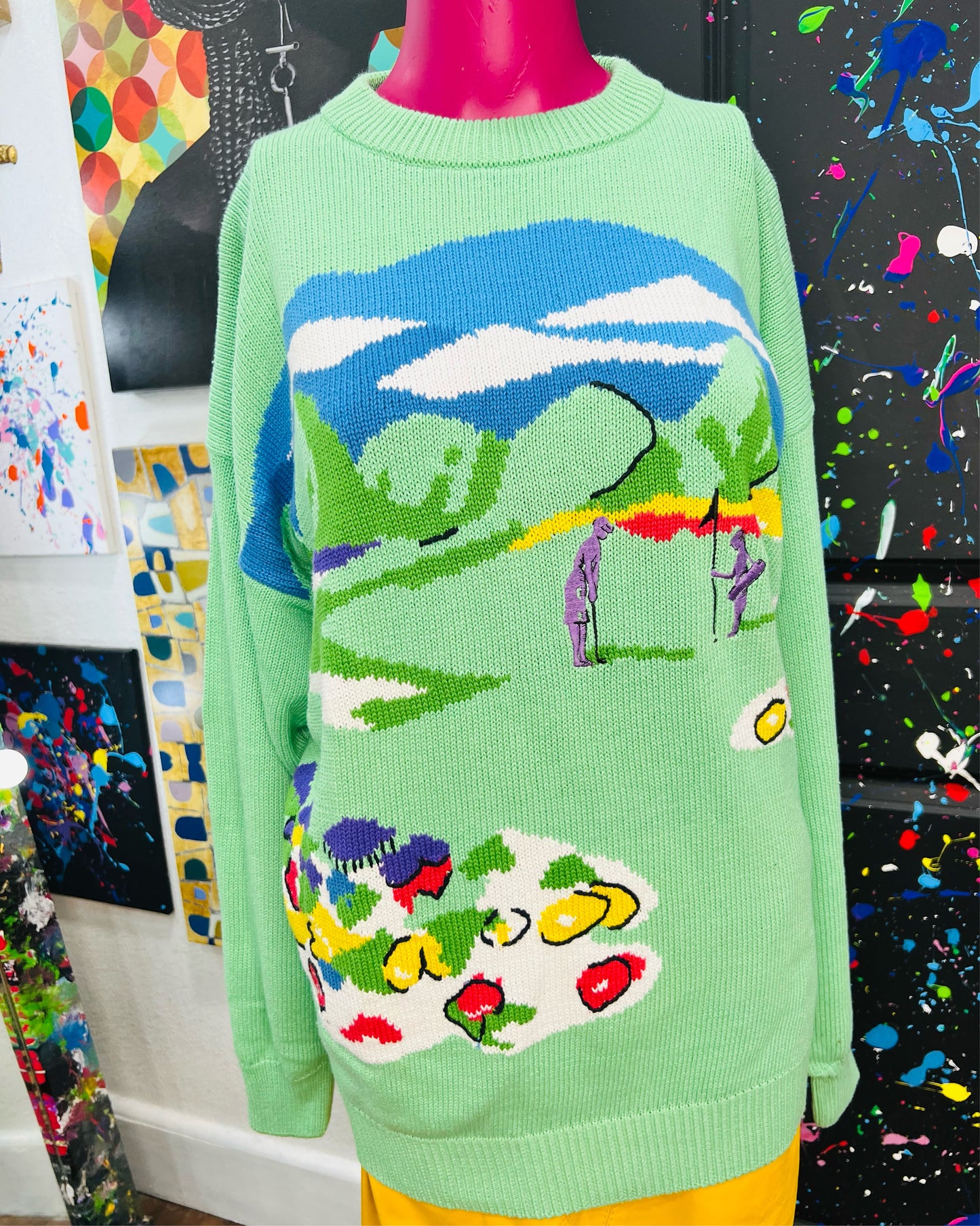Vintage Golf Sweater -Dead stock (18/20)