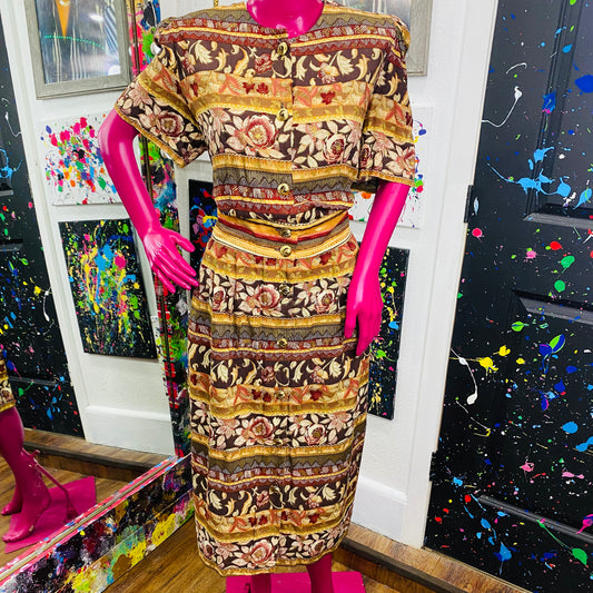 Vintage Positive Attitude Dress