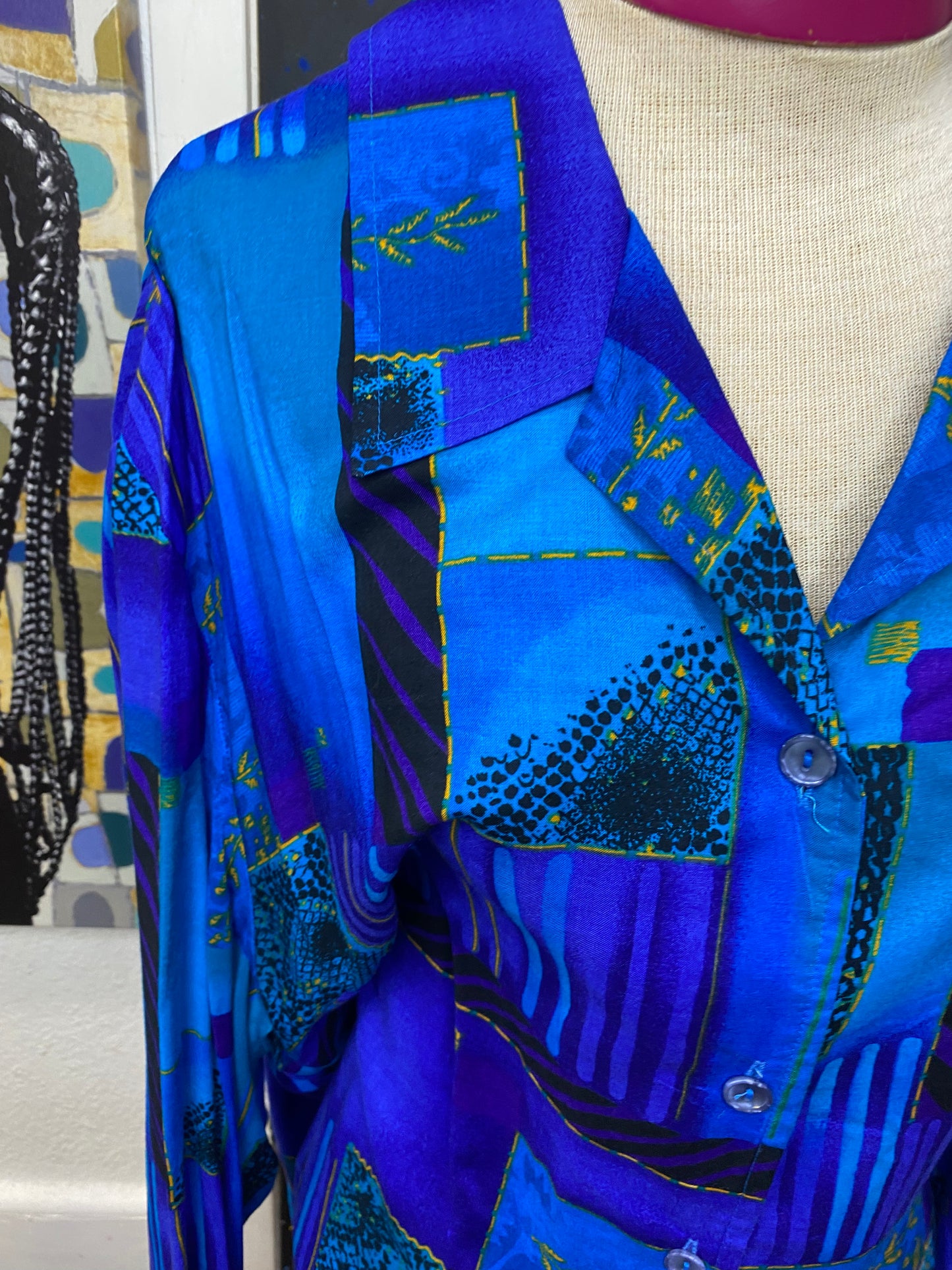 Vintage Long Sleeve Blouse