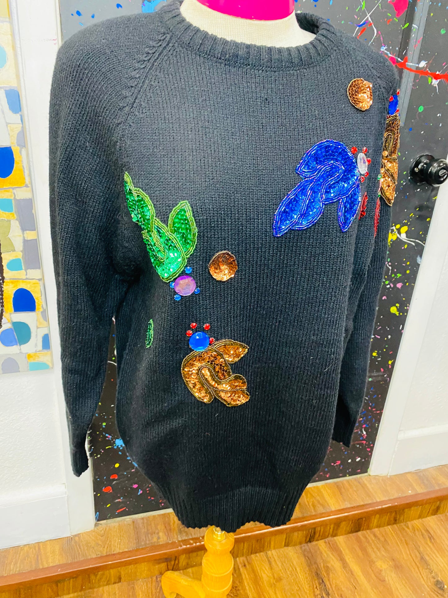 Vintage Sequin Sweater (16)