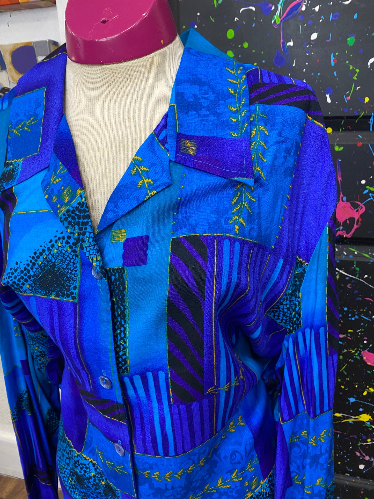 Vintage Long Sleeve Blouse