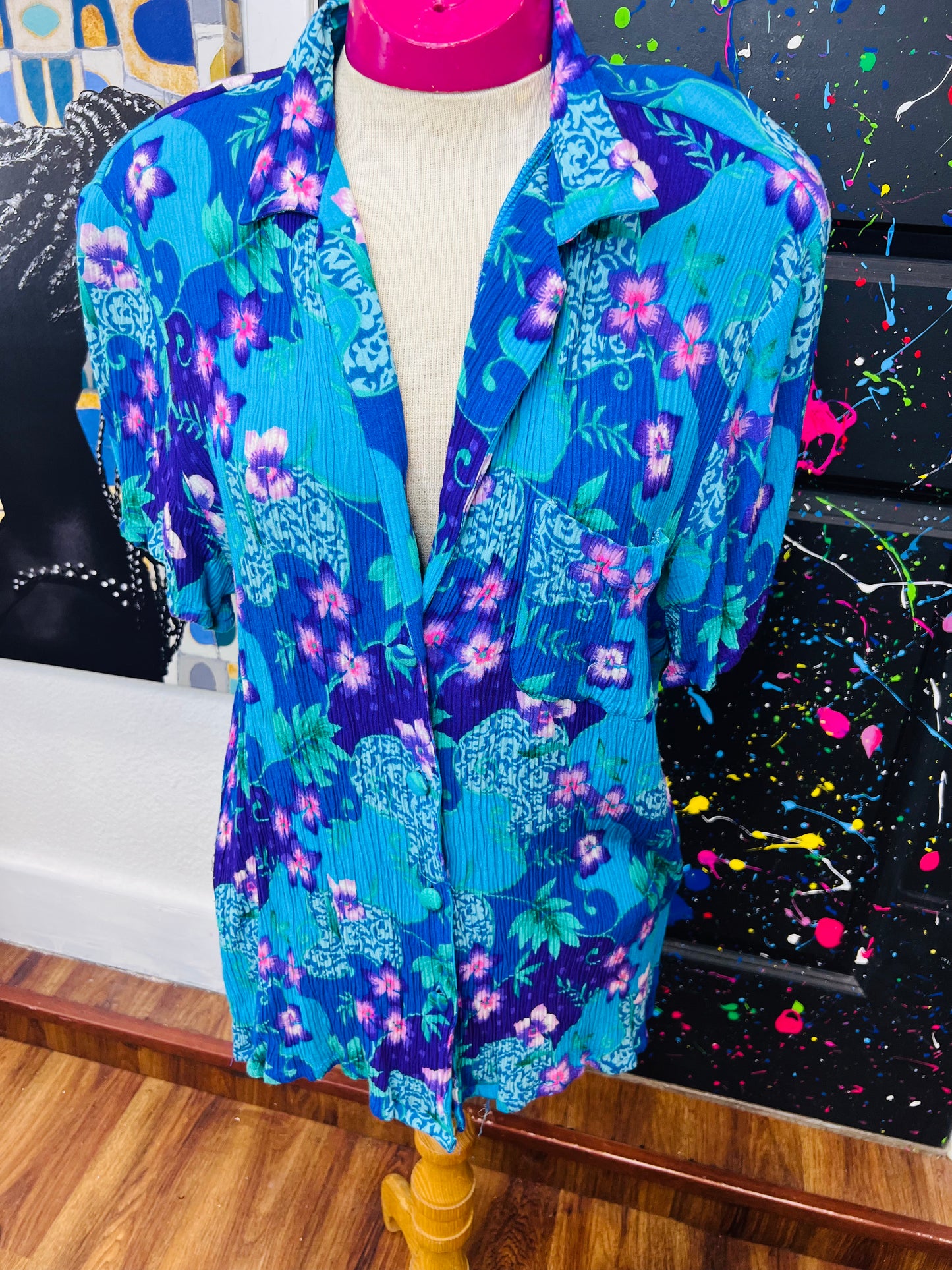 Floral Vintage Blouse