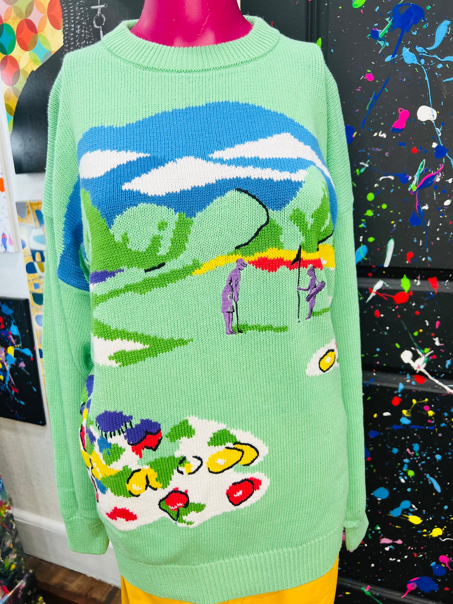 Vintage Golf Sweater -Dead stock (18/20)