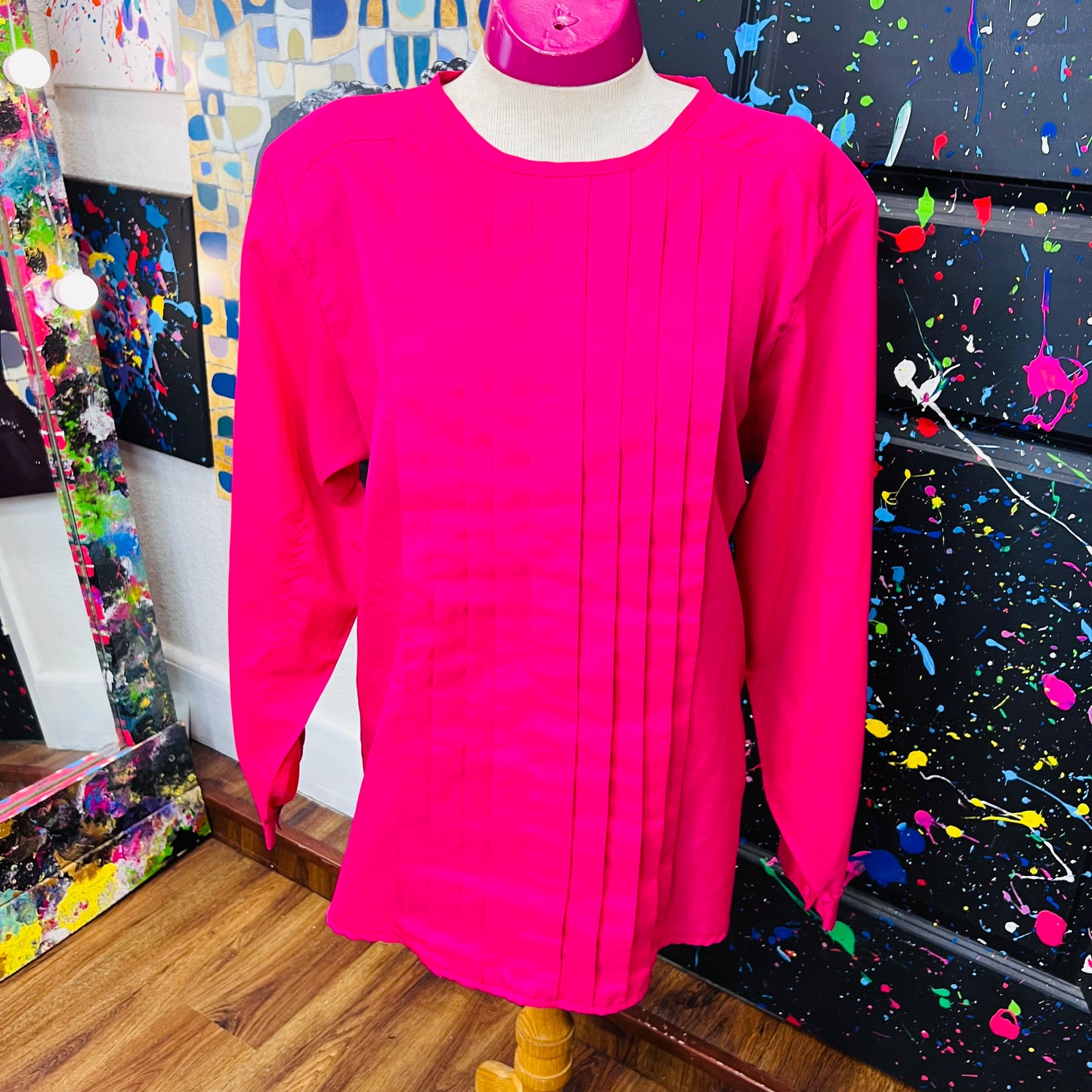 Pink Vintage Blouse