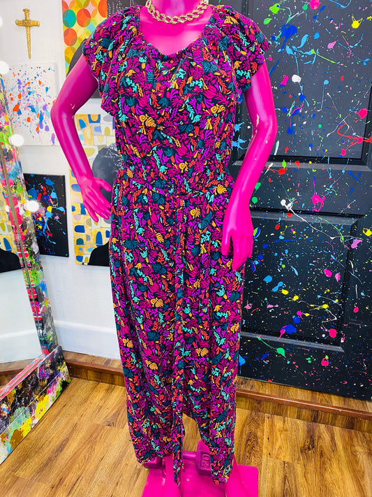 Floral Jumpsuit