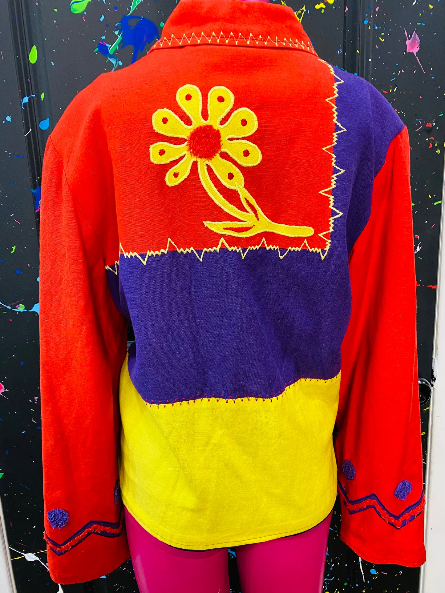 Vintage Embroidered Blazer
