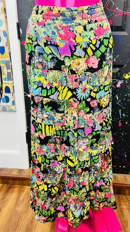 Vintage Rayon Skirt