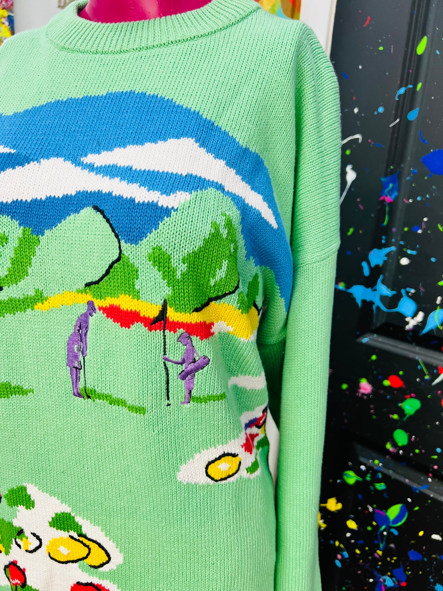 Vintage Golf Sweater -Dead stock (18/20)