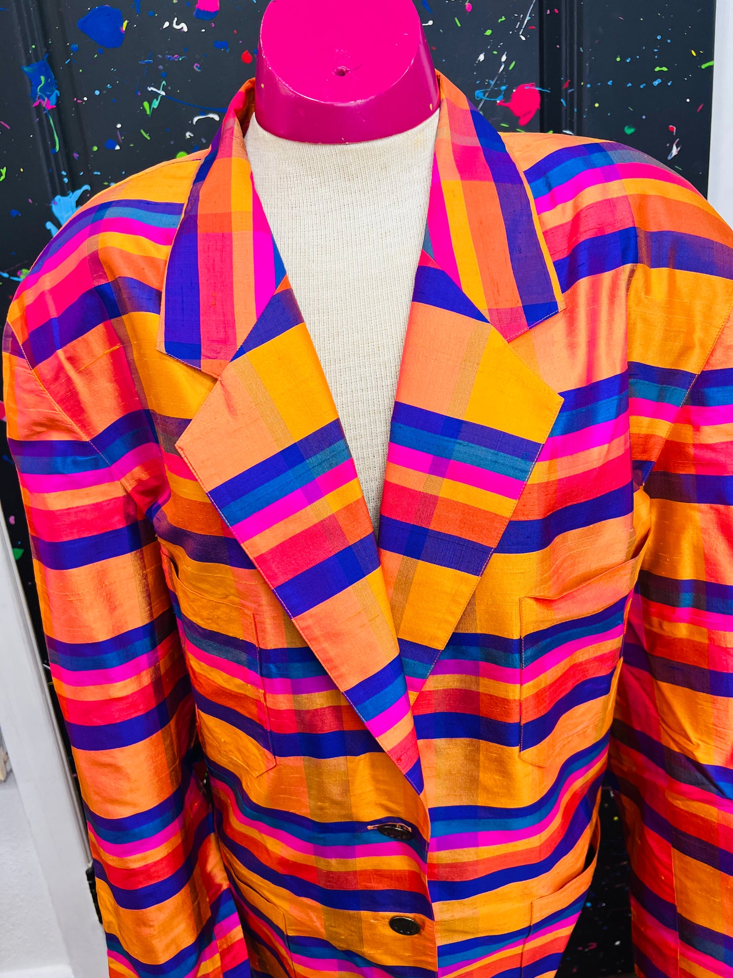 100% Silk Vintage Blazer