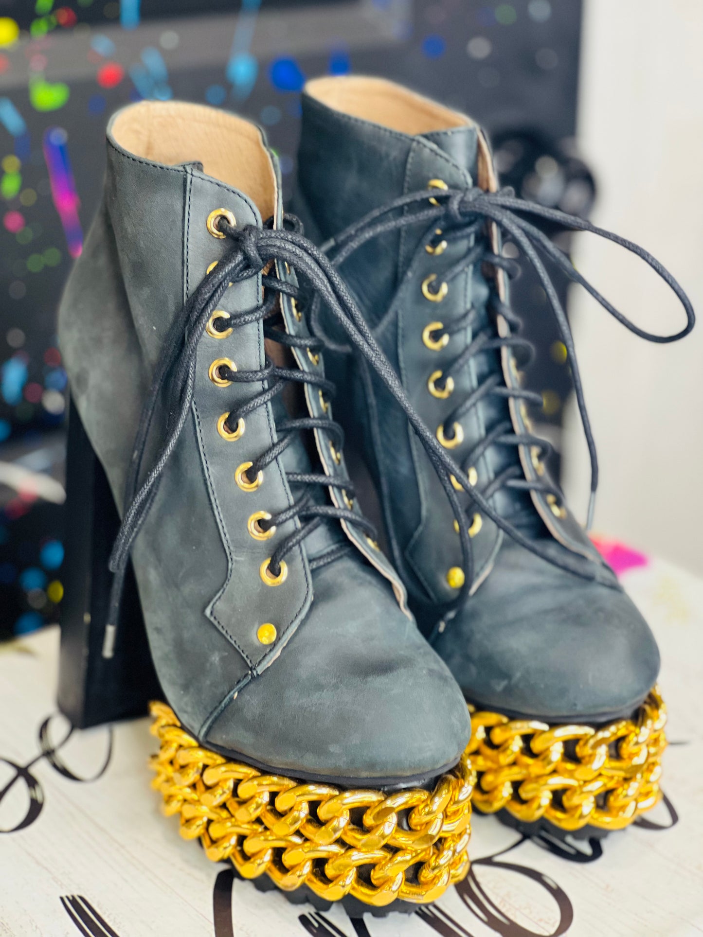 Vintage Jeffrey Campbell Booties