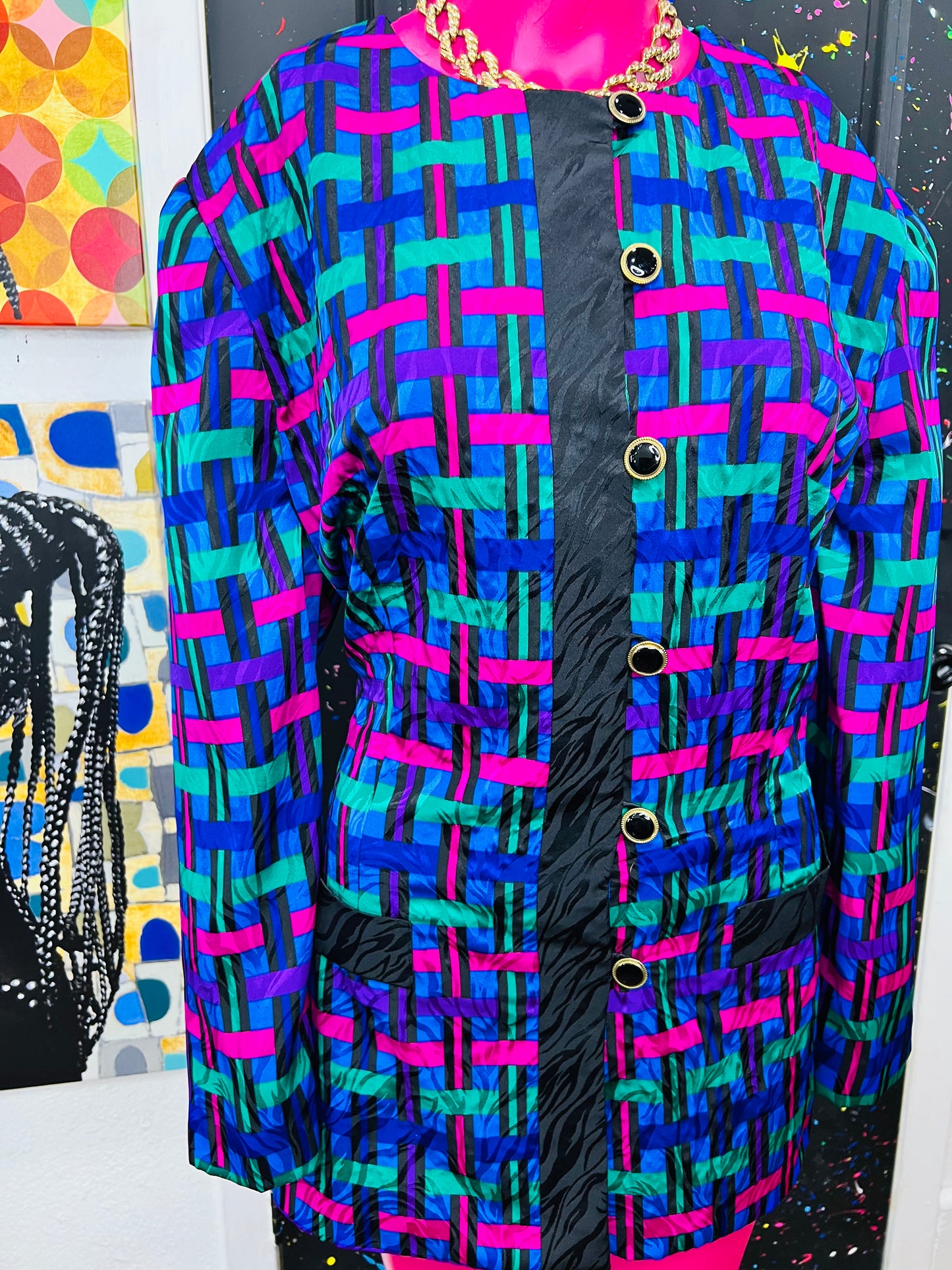 Vintage Blazer Blouse