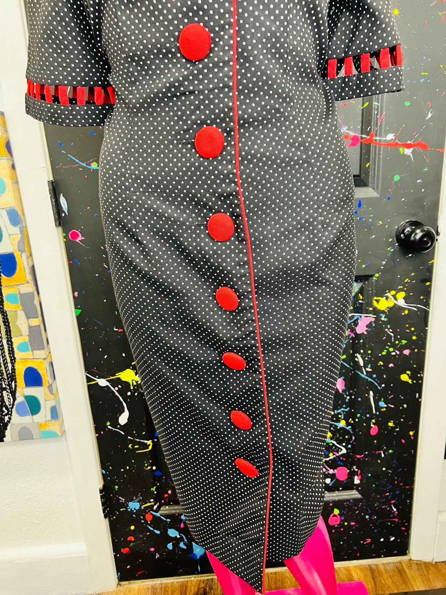 Vintage Polka Dot Dress