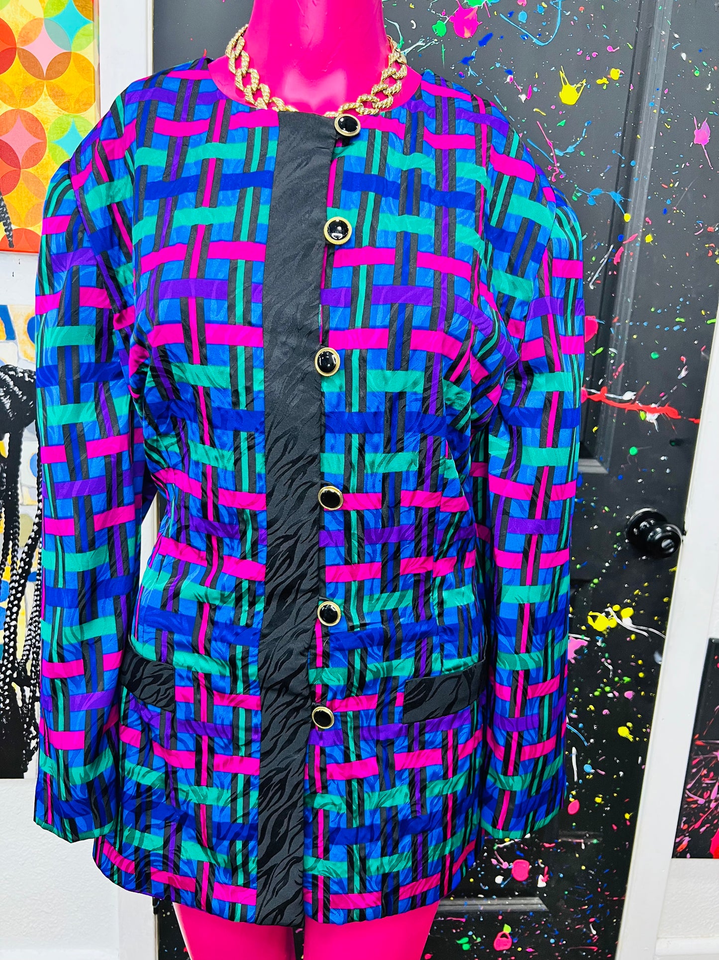 Vintage Blazer Blouse