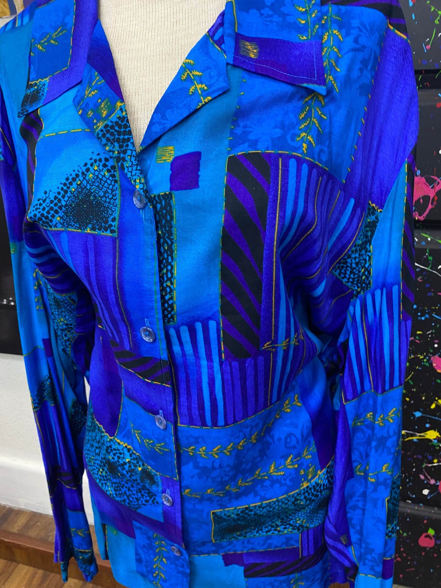 Vintage Long Sleeve Blouse