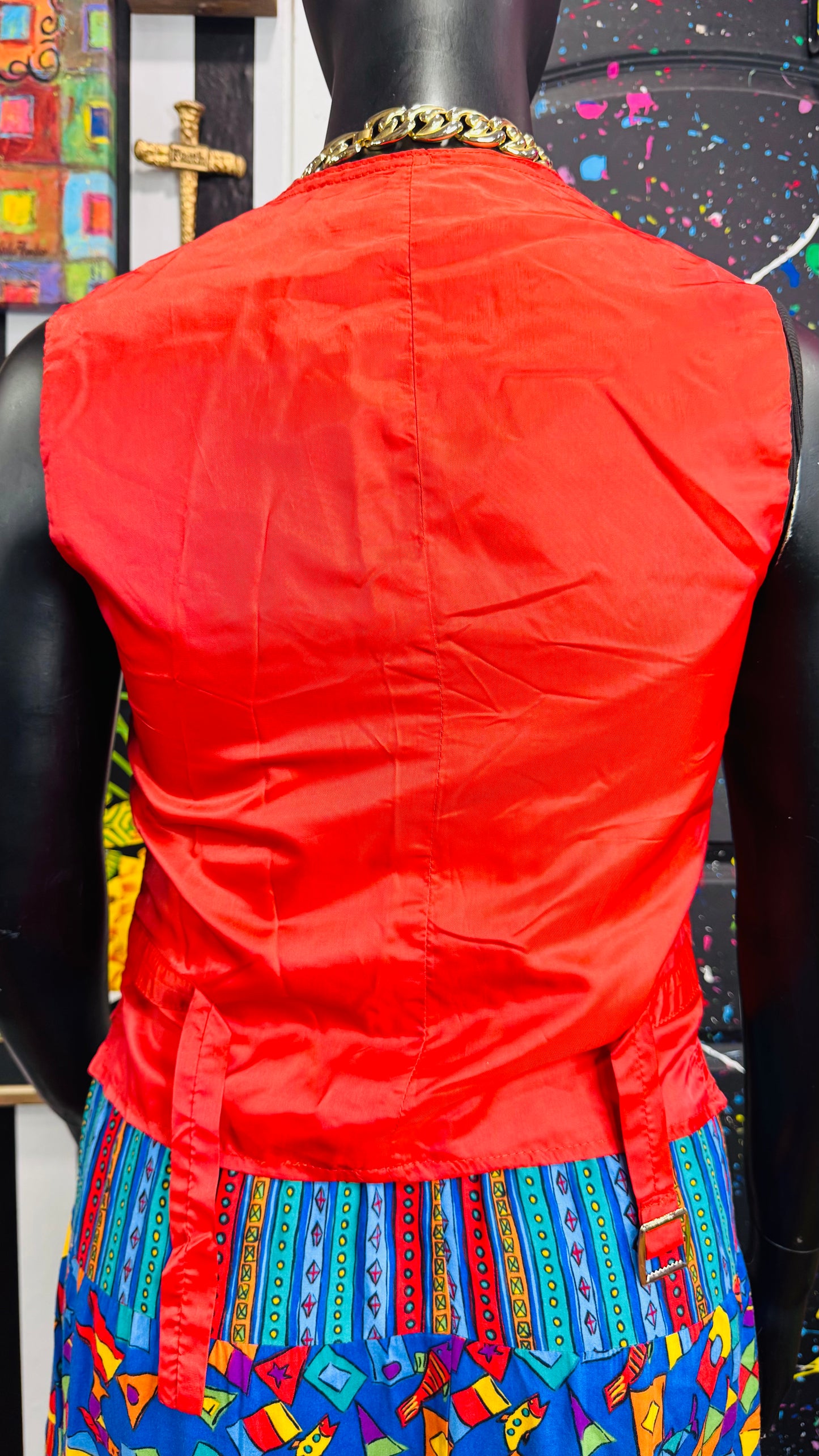 Vintage Suede Genuine Leather Vest (12)