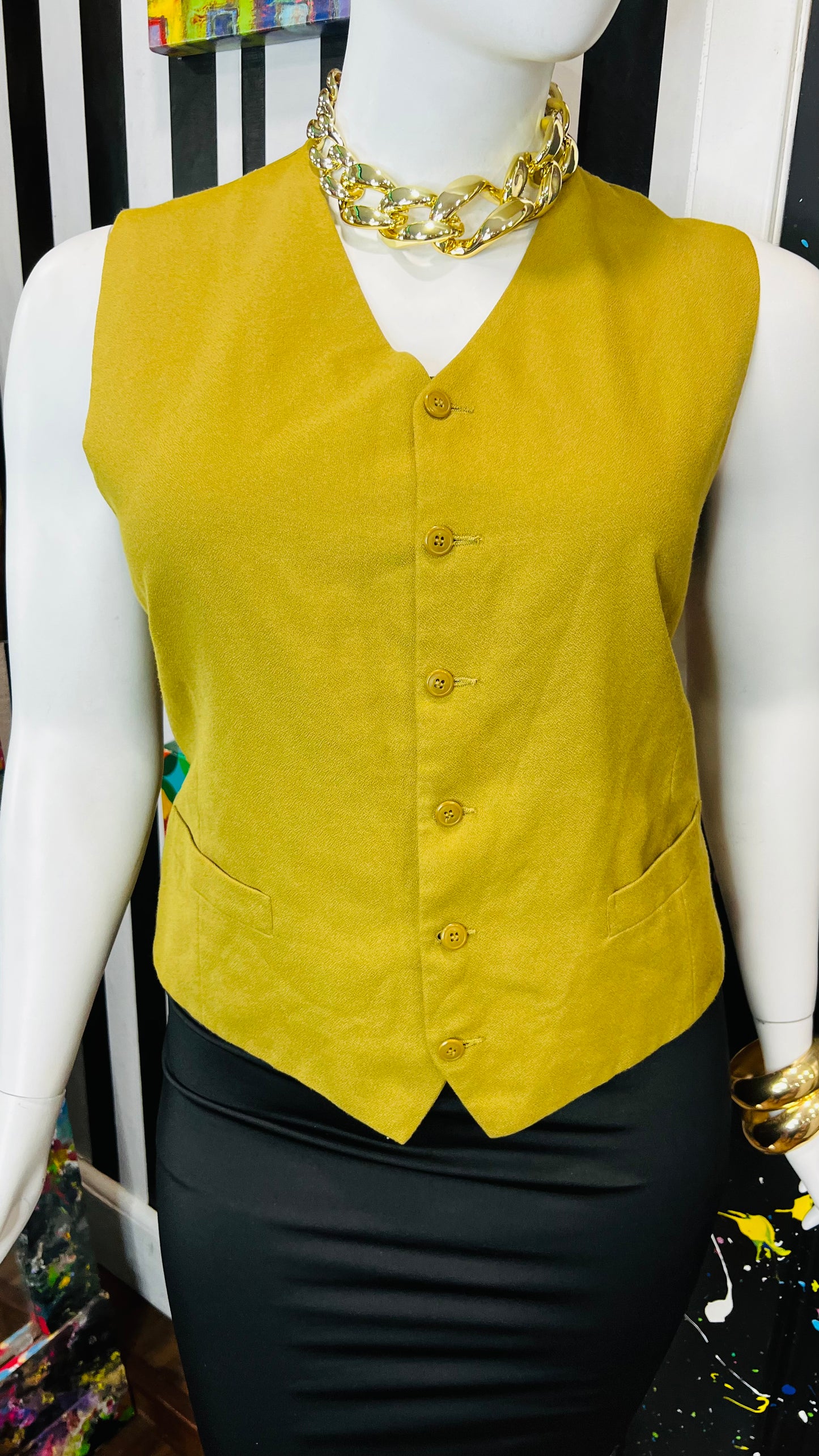 Vintage Gold Vest (14)