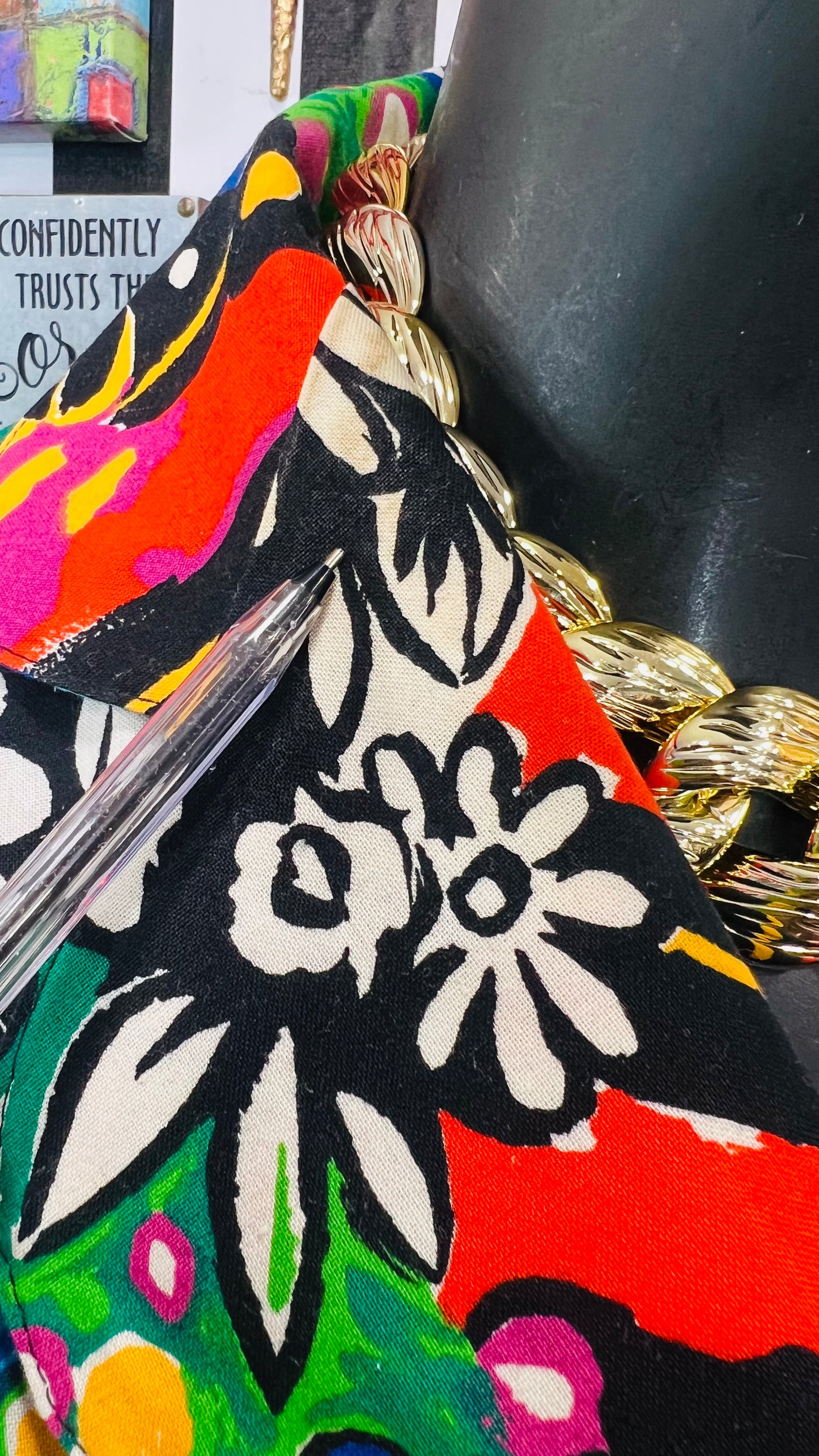 Vintage Abstract 80’s/90’s Dress (12)