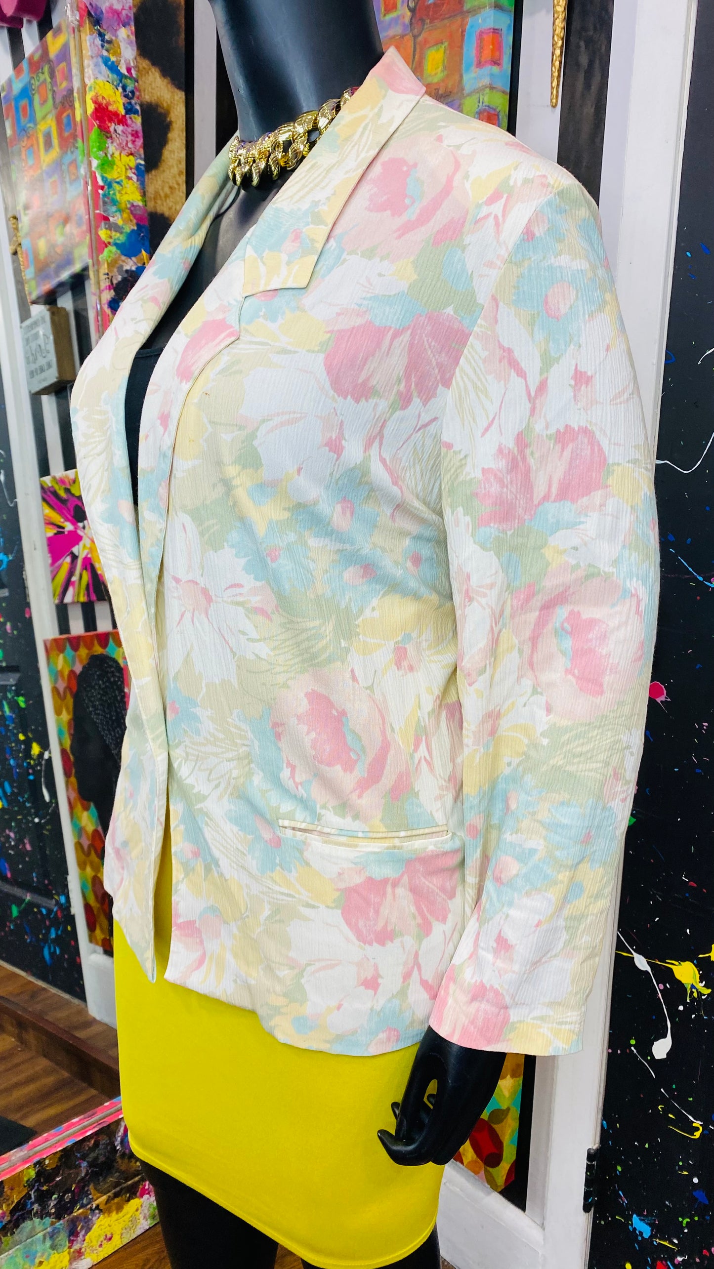 Vintage Pastel Blazer (20W)