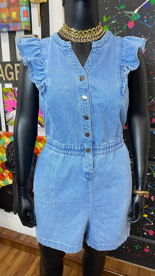Denim Shorts Romper (20)